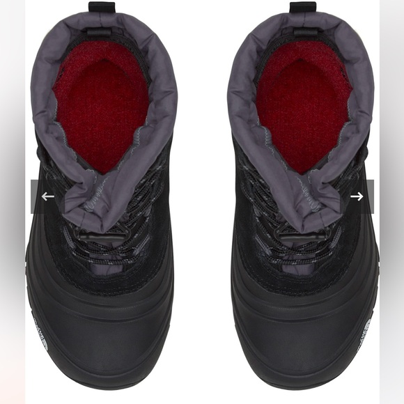 Alpenglow V Waterproof Boots - Youth, Color:
TNF Black - Vanadis Grey, Size 2 - Picture 8 of 14